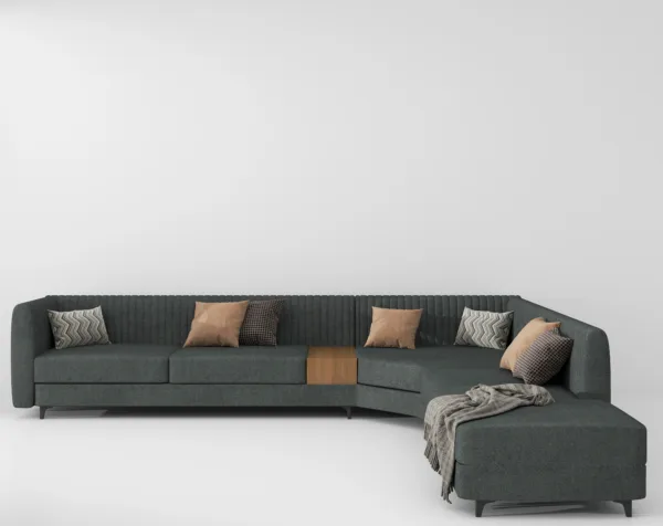 Parallax Sectional (Dark Gray)