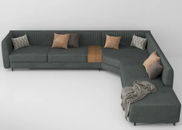 Parallax Sectional (Dark Gray)